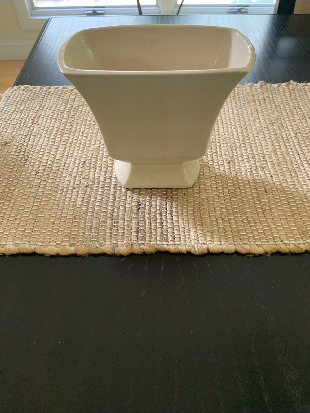 McCoy Floraline ivory vase